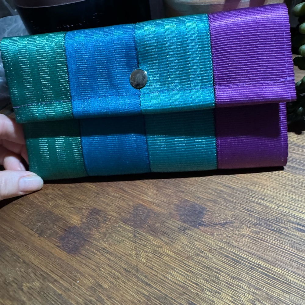 Handmade seatbelt Wallet